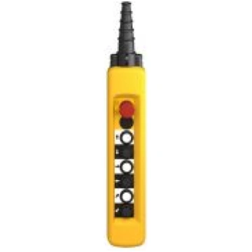 Pendant control station, Harmony XAC, plastic, yel