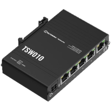 Teltonika TSW010 Ethernet Switch DIN Rail TSW01000