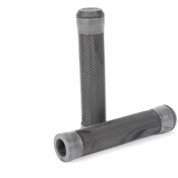 FIEND FLANGLESS GRIPS - clear / red marble