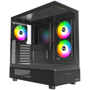 Case MONTECH XR MidiTower Not included ATX MicroAT