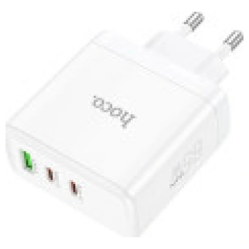 Hoco lādētājs HOCO sienas 2 x Type C USB A QC PD 6