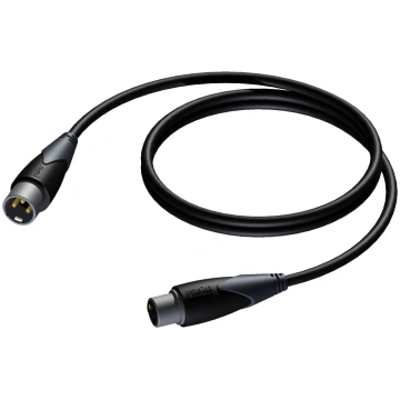 DMX AES/ EBU cable -XLR male - XLR female 3 meter 