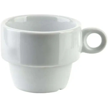Krūzīte Mondex Basic Espresso, balta krās., 0.120 