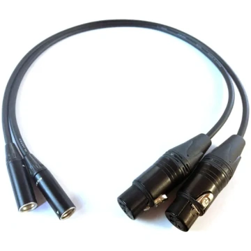 Infinitek Mini XLR kabelis komplekts Blackmagic De