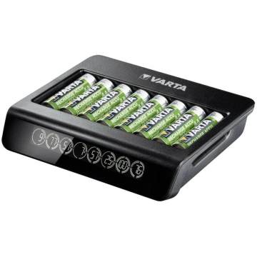 Varta 57681 - LCD Viedais lādētājs 8xAA/AAA uzlāde