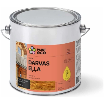 Darvas eļļa PAINT ECO gaišā 2.5L