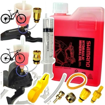 Shimano hidrauliskā minerāleļļa 1000 ml + F26 disk