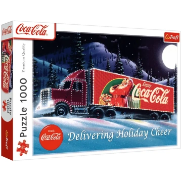 Puzle TREFL Coca‑Cola 1000 gab., mākslas motīvs, p