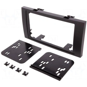 Radio mounting frame | Ford | 2 DIN | black 4CARME