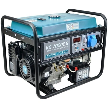 Benzīna ģenerators / LPG KS7000E-G, KS7000E-G Konn