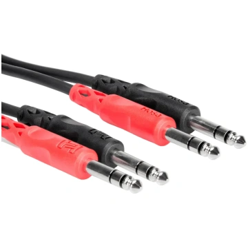 Hosa CSS-200 Dual 6,3 mm TRS – Dual 6,3 mm TRS ste