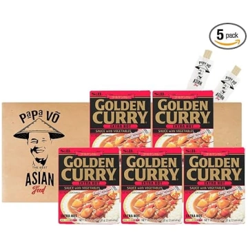 S&B Golden Curry Īpaši asā mērce ar dārzeņiem (Pap