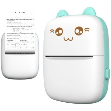Thermal printer mini cat HURC9 - blue