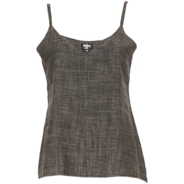 Ficus Sunshine Tank Top - Flared Linen and Cotton 