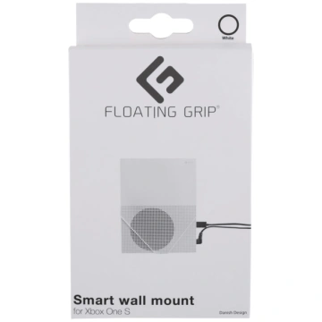 FLOATING GRIP® wall mount for Xbox One S, White
