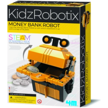4M KidzRobotix DIY komplekts Krājkasītes robots 00