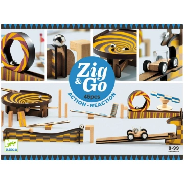 Konstruktors - Zig & Go (45 gab.), Djeco Dj05643