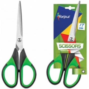 Scissors Forpus, 17cm, rubberized FO60611