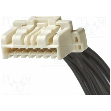 Connector: wire-board; plug x2; compression; for c