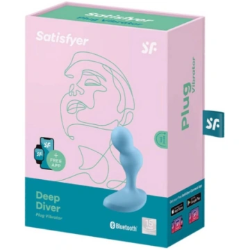 Plug anale vibrante satisfyer Deep Dever La Boutiq