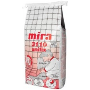 Mira 3110 unifix, elastīga balta flīžu līme