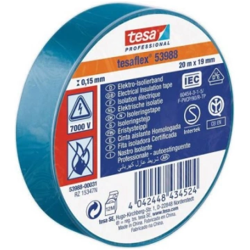 Zila izolācijas lente Tesa professional 53988 20m/