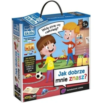 Lisciani LISCIANI LIFE SKILLS JAK DOBRZE MNIE ZNAS