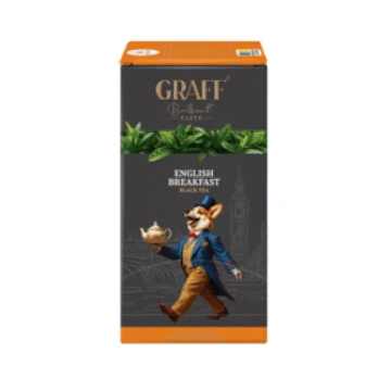 Melnā tēja GRAFF English Breakfast 20x2g