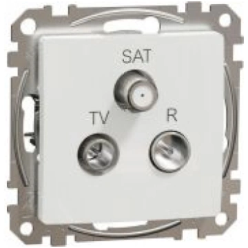 TV/SAT/R ligzda, Sedna Design & Elements, caurejoš