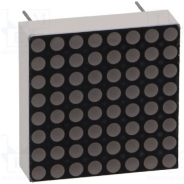 KWM-20881AGB; Display: LED; matrix; 8x8; yellow-gr
