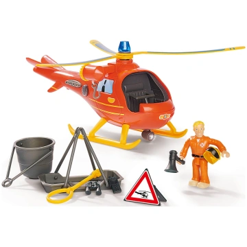Brandmand Sam - Fireman Sam Helicopter Wallaby Wit