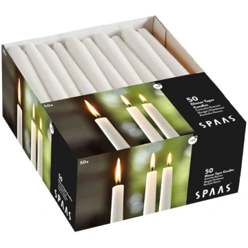 Spaas 50 Festilux vakariņu sveces parafīna vaska b