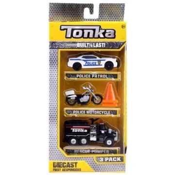 Policijas transportlīdzekļu komplekts Tonka