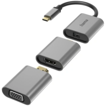Hama 00200306 6in1 Adapter Connect2Go, USB-C, Mini