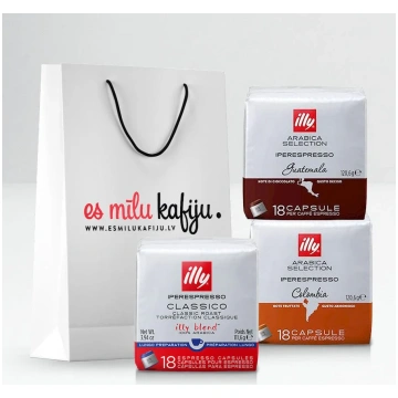 Dāvanu komplekts- Illy IperEspresso