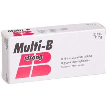 MULTI-B STRONG, 30 tabletes Vitabalans Oy