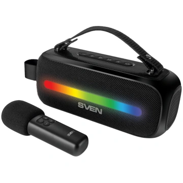 SVEN Speaker PS-255, black (12W, Bluetooth, FM, US