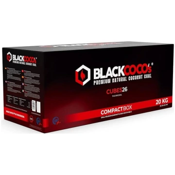 BLACKCOCO"s - 20 kg Premium šiša kokogļu, dabīgo k