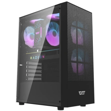 Darkflash A290 computer case (black) + 3 fans