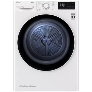 Žāvēšanas iekārta LG RH80V3AV6N 8 kg A++ Balta Pri