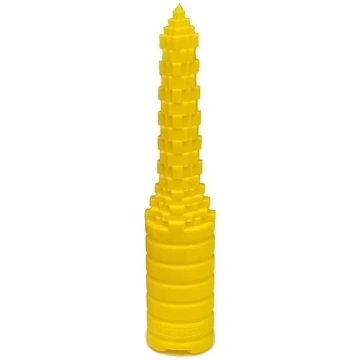 Dzeltens Hot Dog Bun Drill Bread Hot Dog Drilling