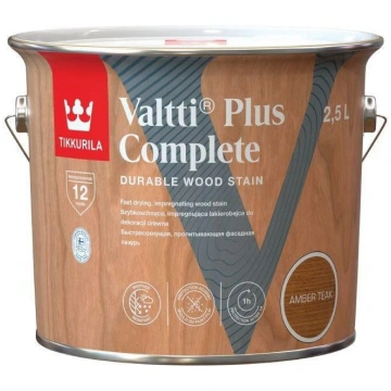 Tikkurila VALTTI PLUS COMPLETE AMBER TEAK 2.5L 150