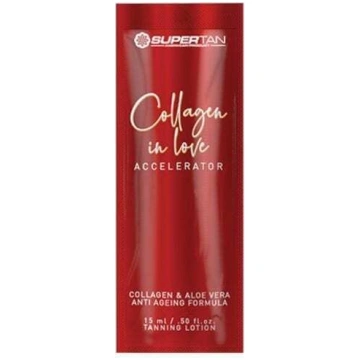 COLLAGEN IN LOVE 15 ml Solārija iedeguma krēms ar 