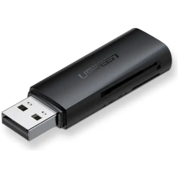 Ugreen CM264 USB 3.0 SD un TF karšu lasītājs – mel