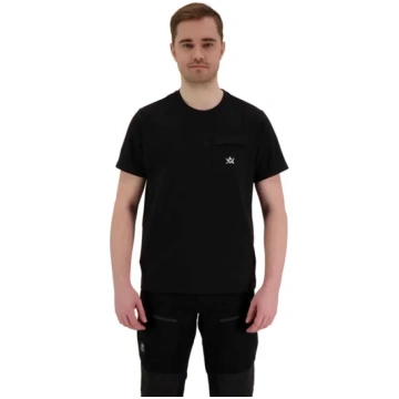Alaska Freedom Ms T-Shirt with Chest Pocket Black