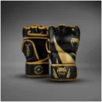 Venum Challenger 2.0 MMA Gloves - Melni/Zelta