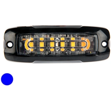 AXIXTECH LED horizontal signal lighthead, blue 99.