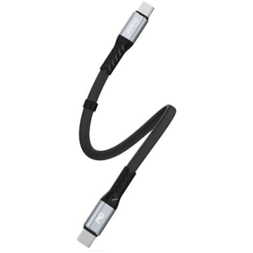 L10C USB Type C - USB Type C PD100W kabelis 0,23 m