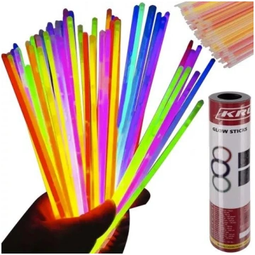 Spīdoši kociņi Glow Stick 100 gab. (P22889)