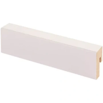 GRĪDLĪSTE MDF 16X38X2750MM MALER BALTA